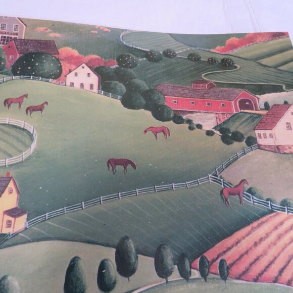 Wallpaper Samples & Vineyard Calendar (Warm Colors) Garden, Vineyards, Farmhouse - Picture 7 of 15